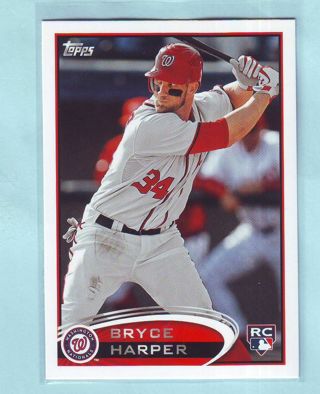 2016 Topps REPRINT Bryce Harper Rookie REPRINT Baseball Card # A65-BH Nationals