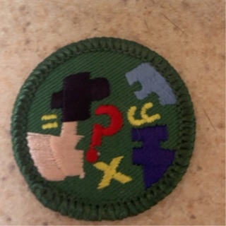 Junior Puzzler Badge Green