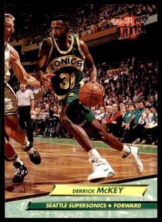 1992-93 FLEER ULTRA. DERRICK MCKEY SEATTLE SUPERSONICS #173