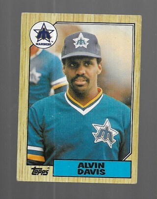 1987 TOPPS ALVIN DAVIS #235