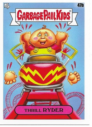  Brand New 2024 Topps Garbage Pail Kids Trill Ryder Sticker From the Kids At Play Set