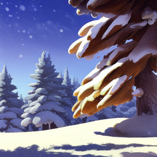 Listia Digital Collectible: Snowy View