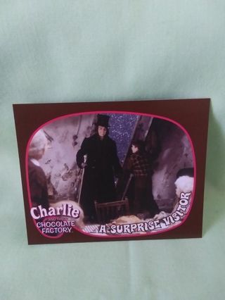 Charlie & The Chocolate Factory mini Trading Card