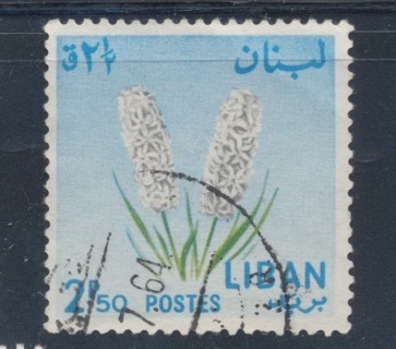 Lebanon:  1964, Hyacinth, Flowers, Used, Scott # LB-420 - LEB-5000c