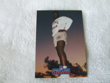 1991 Bruce Smith Buffalo Bills Pro Line Card #252 Hall of Famer