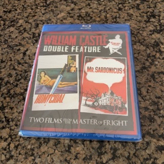 New William Castle Double Feature Blu-ray