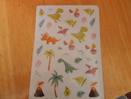 Fun new stickers. DINOSAURS stickers ~~ So cute!!