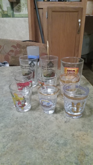 10 Shot Glasses