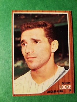 1962 - TOPPS EXMT - NRMT BASEBALL - CARD NO. 359 - BOBBY LOCKE  - CUBS