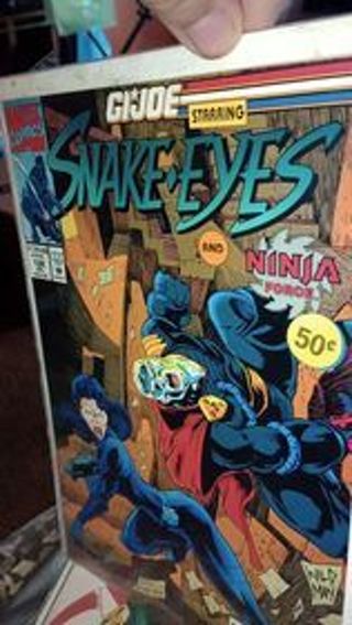 G.I. JOE #138 - SNAKE EYES AND NINJA FORCE 1993