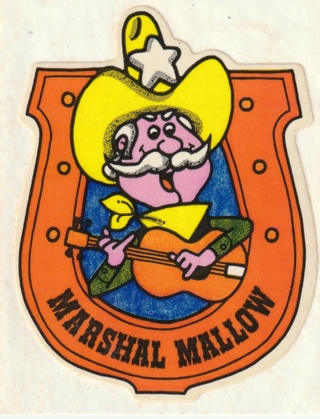 Advertising Cocoa drink Marshal Mallow decal