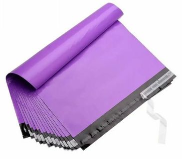 ➡️⭕(3) 9x12" PURPLE POLY MAILERS