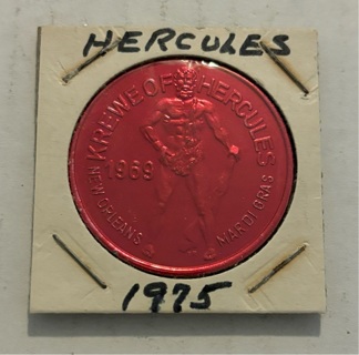 Brilliant Uncirculated 1975 Hercules Super Hero Vintage Coin