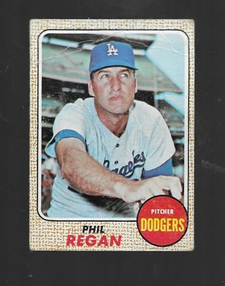 1968 TOPPS PHIL REGAN #88