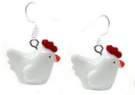 SP CHICKEN EARRINGS (PLEASE READ DESCRIPTION