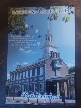 Independence Hall Postcard 