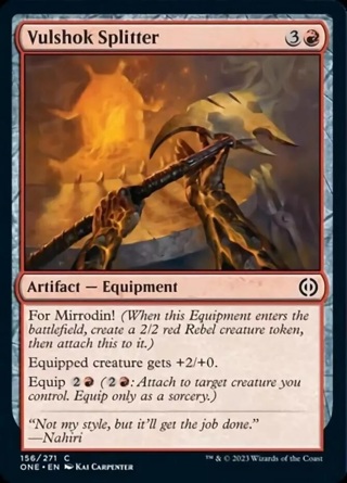  Vulshok Splitter MTG Phyrexia: All Will Be One NM Magic