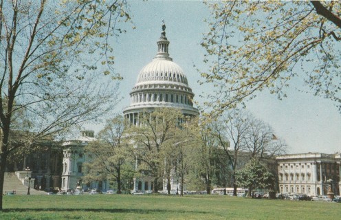 Vintage Unused Postcard: i: United State Capitol, Washington DC