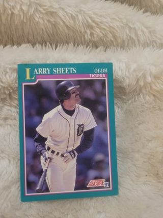 LARRY SHEETS SPORTS CARD PLUS 2 MYSTERY CARDS