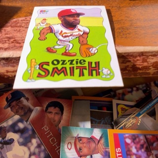 1992 topps kids Ozzie Smith baseball card 