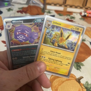 2 Pokémon Rare cards 151 