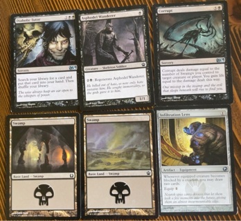 (6) MTG cards -good condition 