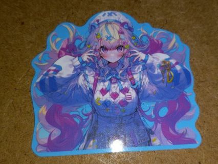 Anime Cool nice vinyl sticker no refunds regular mail only Very nice quality!