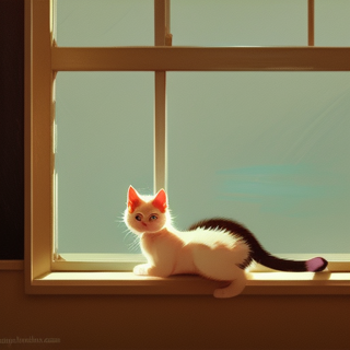 Listia Digital Collectible: Kitty In Window ♥️