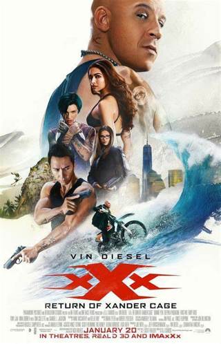 XXX Rise of Xander Cage (HD code for itunes)