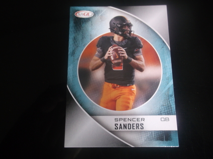 2023 Sage    Spencer Sanders   card  #   40   Oklahoma State 