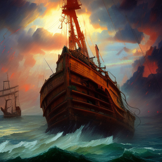 Listia Digital Collectible: Old Ghost Ship