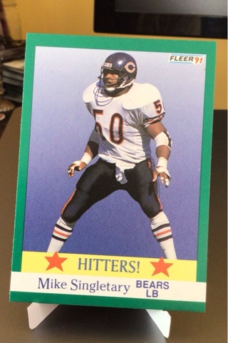 Fleer Football Card - Mike Singletary