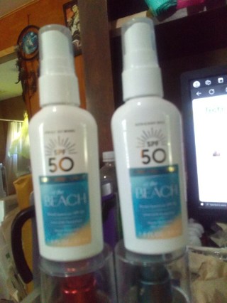 Bath & Body  Set Of 2 50 SPF Sunscreen Spray BNIP
