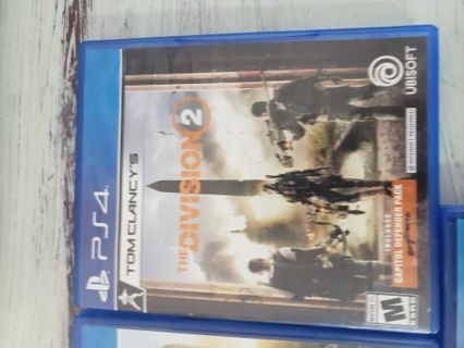 PS4 Video Game Tom Clancy The Division 2