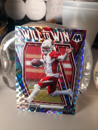 2021 Kyler Murray Will To Win Chrome Mosaic