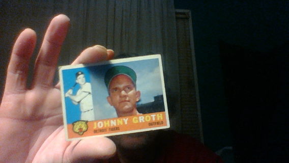 1960 baseball card