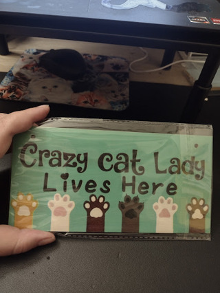 Sign - Crazy Cat Lady