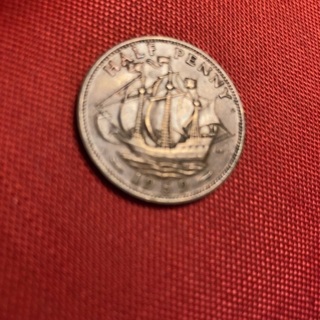 Great Britain 1/2 Penny 1959