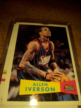 Two Card Lot NBA veteran Allen Iverson 76ers