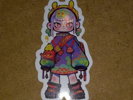 Cartoon Cute one new vinyl lap top stickers no refunds regular mail only