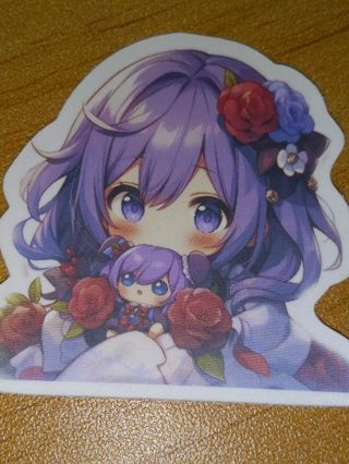 Girl Cute 1 nice vinyl sticker no refunds regular mail only Very nice quality!