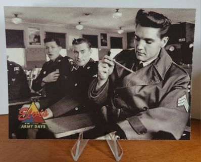 1992 The River Group Elvis Presley "Army Days" Card #74