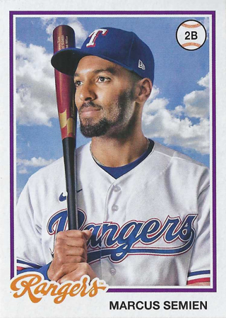 2022 Topps Archives Texas Rangers 2-Card Lot