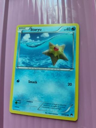 Staryu Pokemon Card