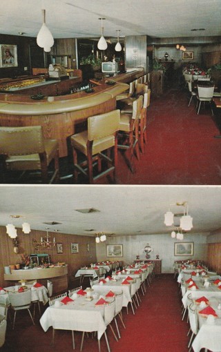 Vintage Unused Postcard: i: Hoffmann's Steak House, Chippewa Falls, WI