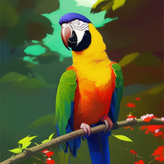 Listia Digital Collectible: Beautiful Macaw