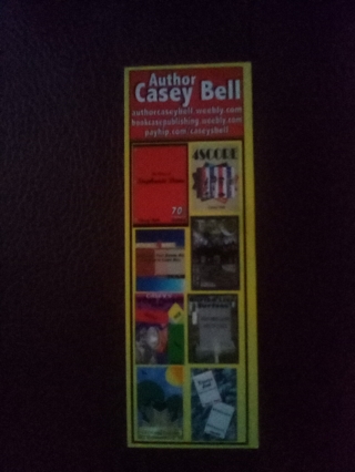 Author Casey Bell Bookmarker-New