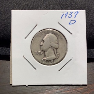 1939 D WASHINGTON QUARTER 