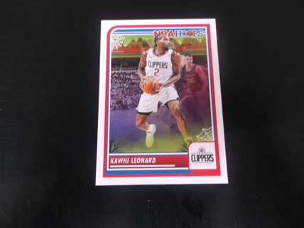 2023-24 Panini Haunted Hoops   Kawhi Leonard  card   # 114 Los Angeles Clippers