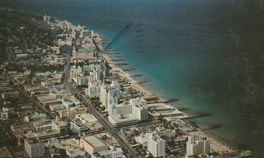 Vintage Used Postcard: d: 1960 Miami Beach, FL